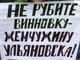 Пикет в защиту Винновской рощи в Ульяновске. Фото Елены Морозовой, для Каспарова.Ru (с)