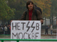 Пикет в Москве против восстановления памятника 