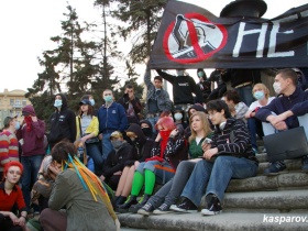 Митинг против милицейского произвола. Фото: Станислав Решетнев, Собкор®ru