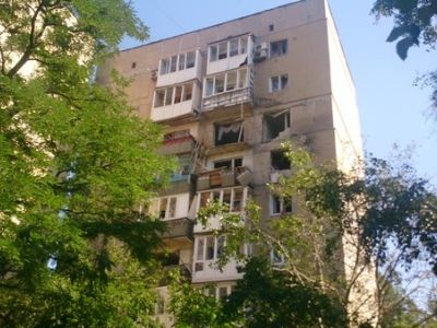 Разрушения в Донецке. Фото: vk.com/donetsklive