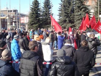 Митинг в Архангельске. Фото: flashnord.com