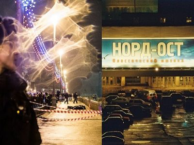 Место гибели Бориса Немцова; "Норд-Ост". Источники - www.novayagazeta.ru; www.sovsekretno.ru