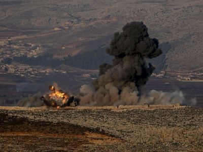 Бой в районе сирийского Африна. Фото: colonelcassad.livejournal.com