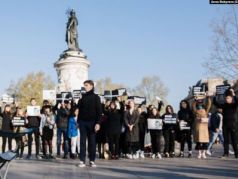 Пикет в поддержку Олега Сенцова. Фото: Крым.Реалии