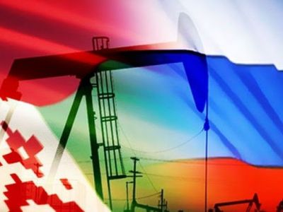 Нефть: Беларусь - Россия. Иллюстрация: av.by