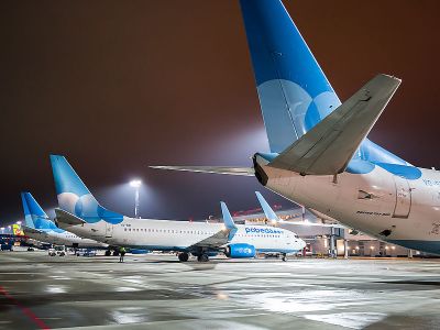 Самолеты авиакомпании "Победа" в аэропорту "Платов" Фото: Эрик Романенко / пресс-служба АО УК "Аэропорты регионов"