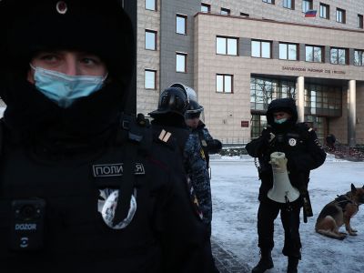 Перед заседанием у Бабушкинского суда Москвы. Фото: Андрей Любимов / РБК