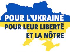Логотип ассоциации Pour l’Ukraine, pour leur Libert? et la N?tre! (